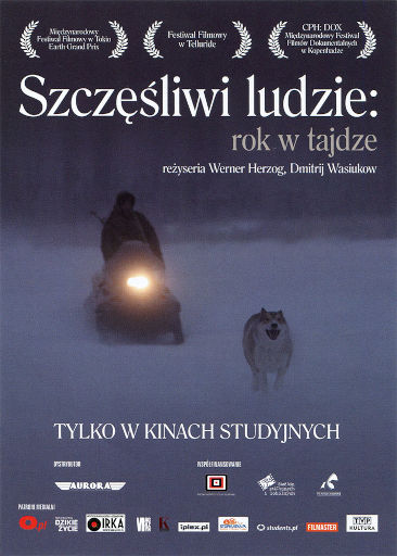 Przód ulotki filmu 'Szczęśliwi Ludzie: Rok W Tajdze'