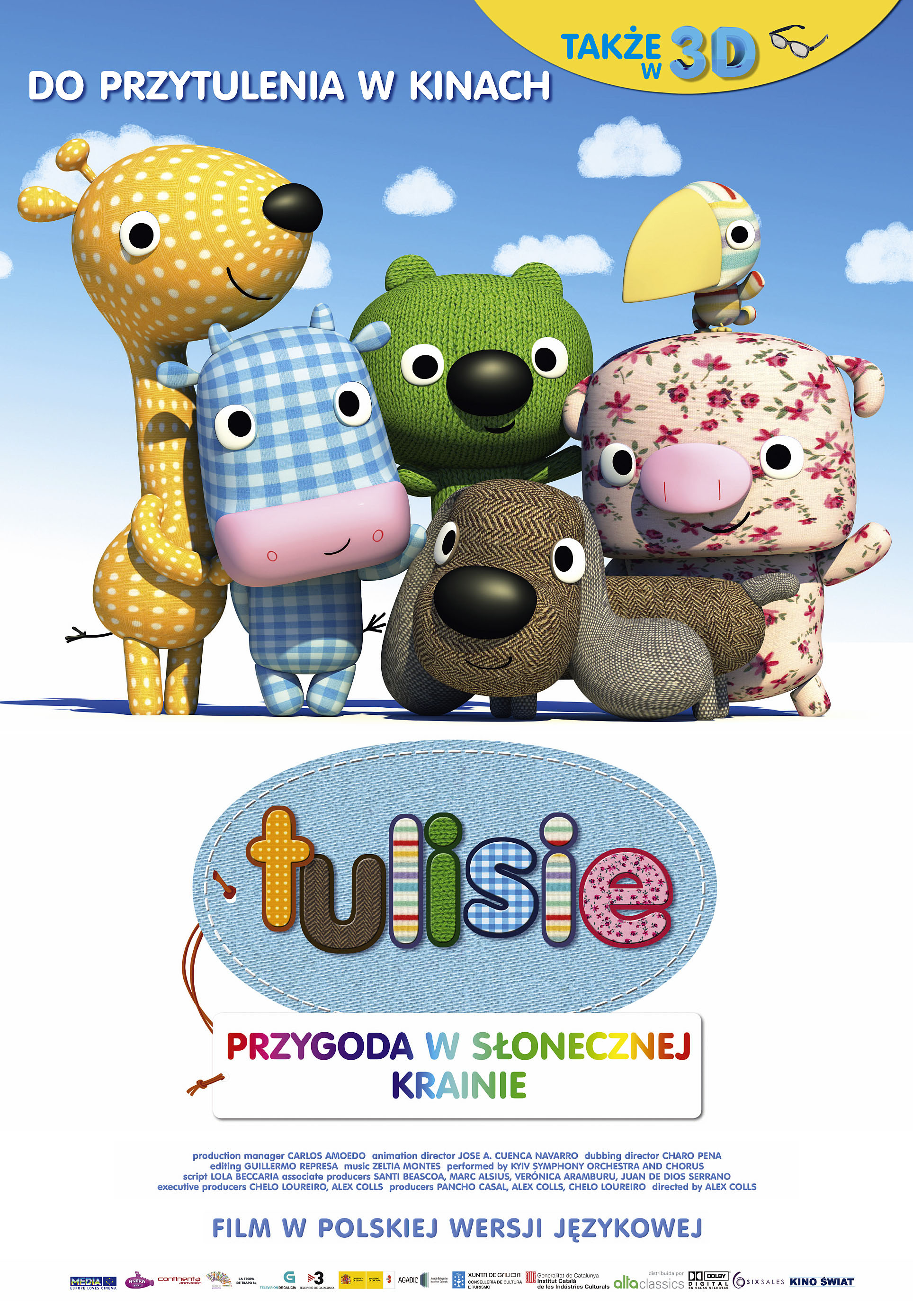 Polski plakat filmu 'Tulisie. Przygoda W Słonecznej Krainie'