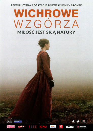Przód ulotki filmu 'Wichrowe Wzgórza'