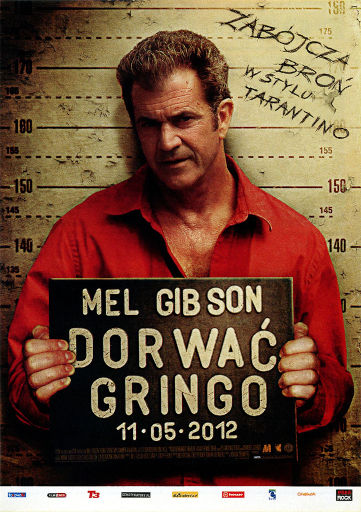 Przód ulotki filmu 'Dorwać Gringo'