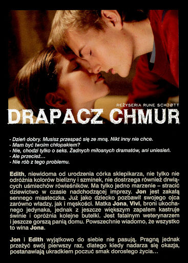 Tył ulotki filmu 'Drapacz Chmur'