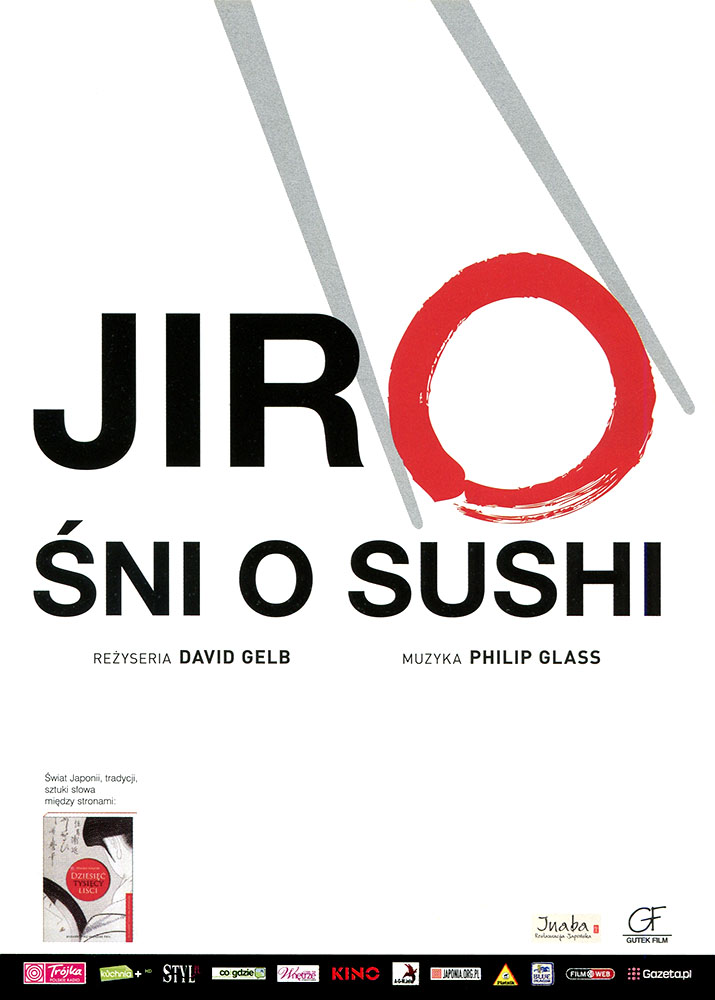 Ulotka filmu 'Jiro Śni O Sushi (przód)'