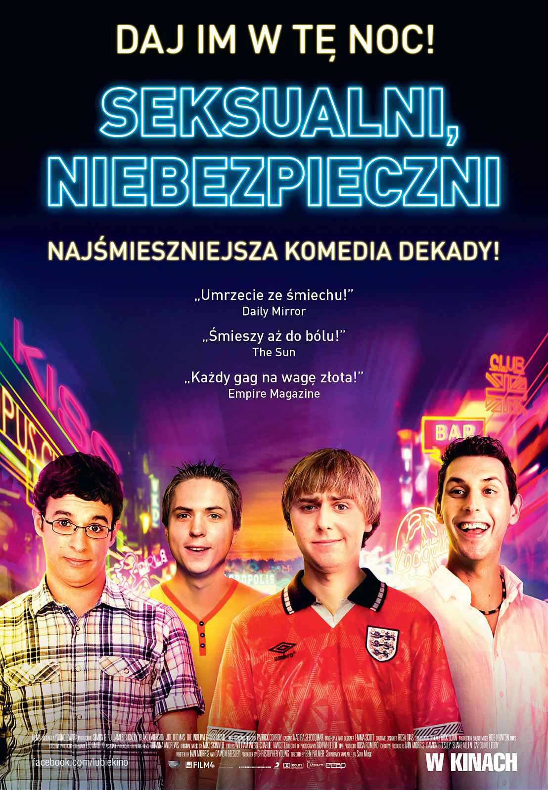 Polski plakat filmu 'Seksualni, Niebezpieczni'
