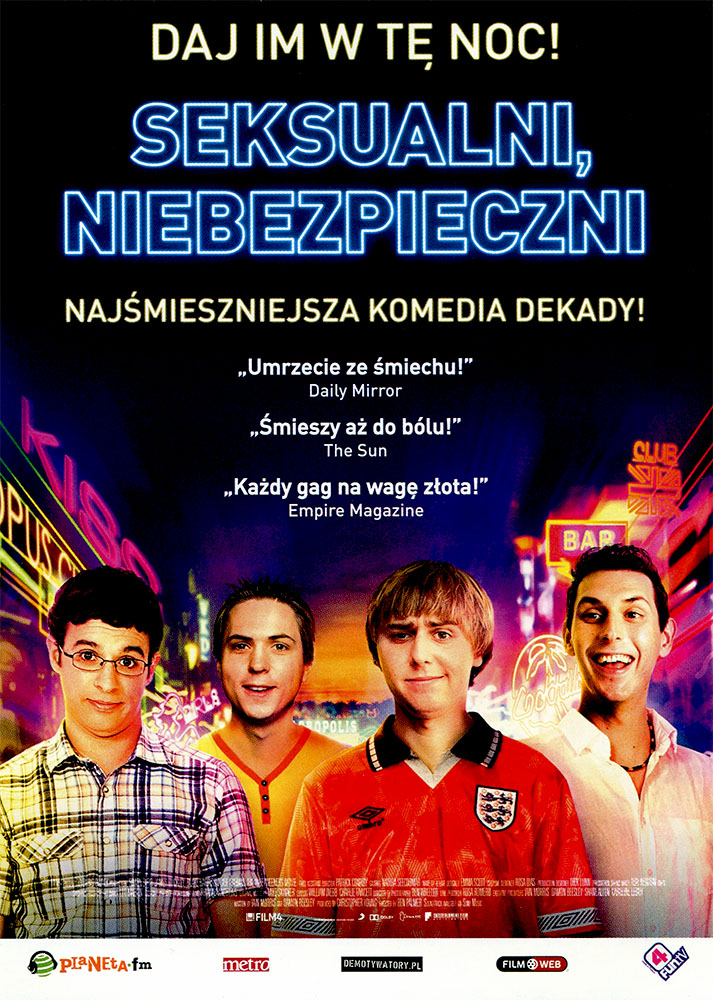 Ulotka filmu 'Seksualni, Niebezpieczni (przód)'