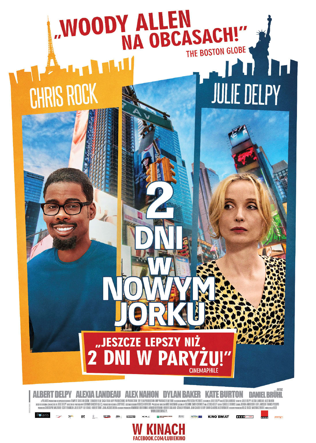 Polski plakat filmu '2 Dni W Nowym Jorku'