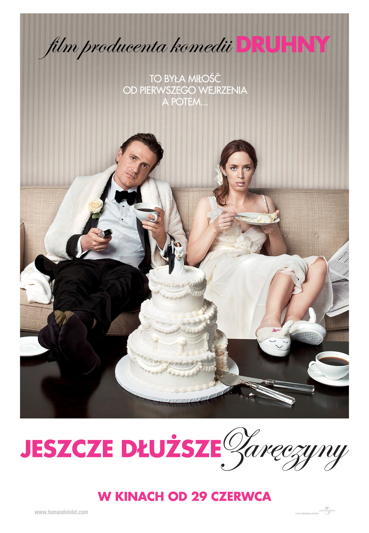 Polski plakat filmu 'Jeszcze Dłuższe Zaręczyny'