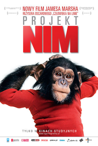 Przód ulotki filmu 'Projekt Nim'