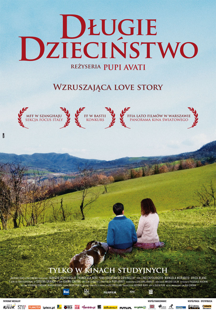 Polski plakat filmu 'Długie Dzieciństwo'