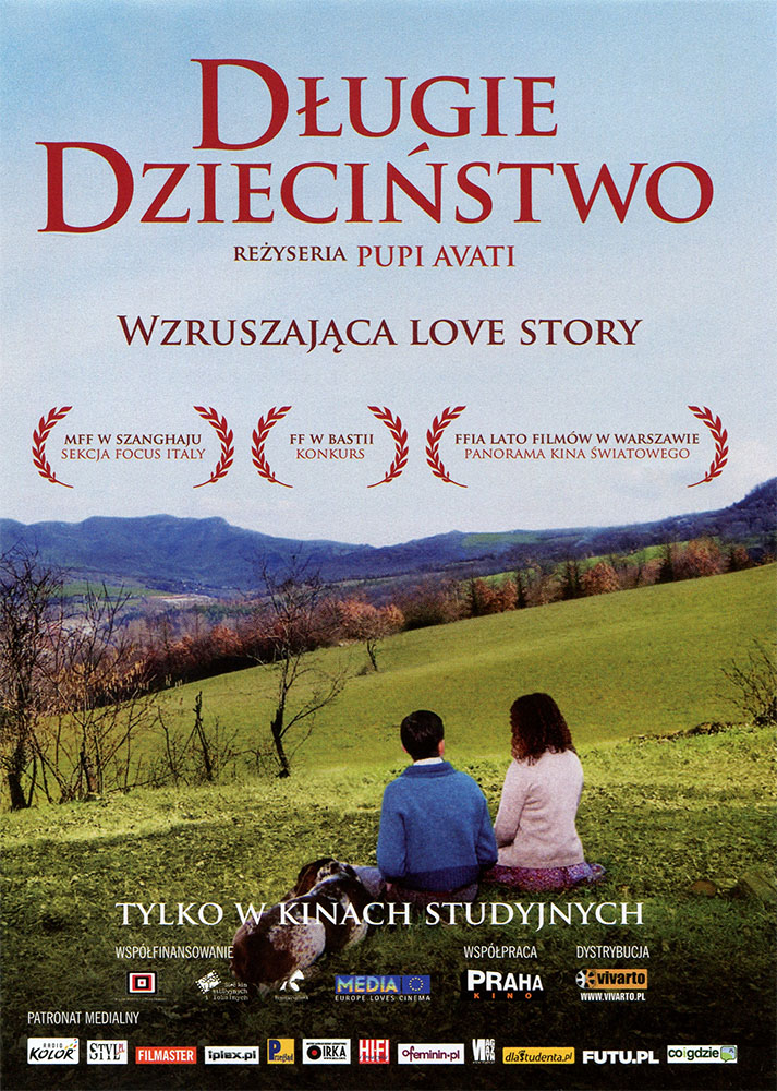Ulotka filmu 'Długie Dzieciństwo (przód)'