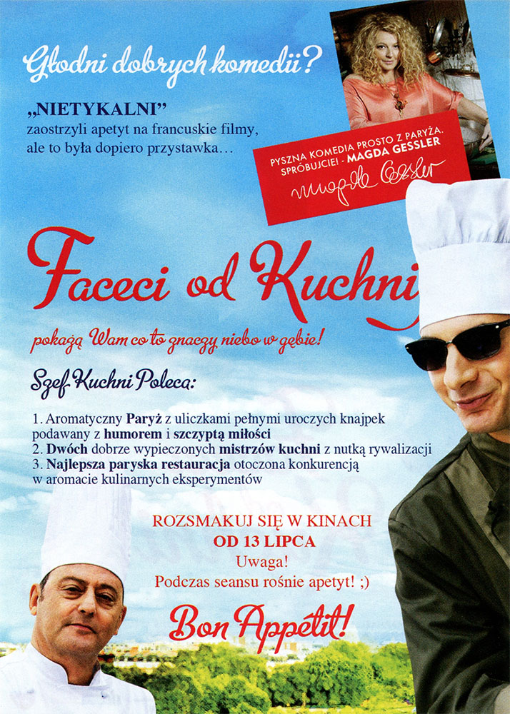 Ulotka filmu 'Faceci Od Kuchni (tył)'