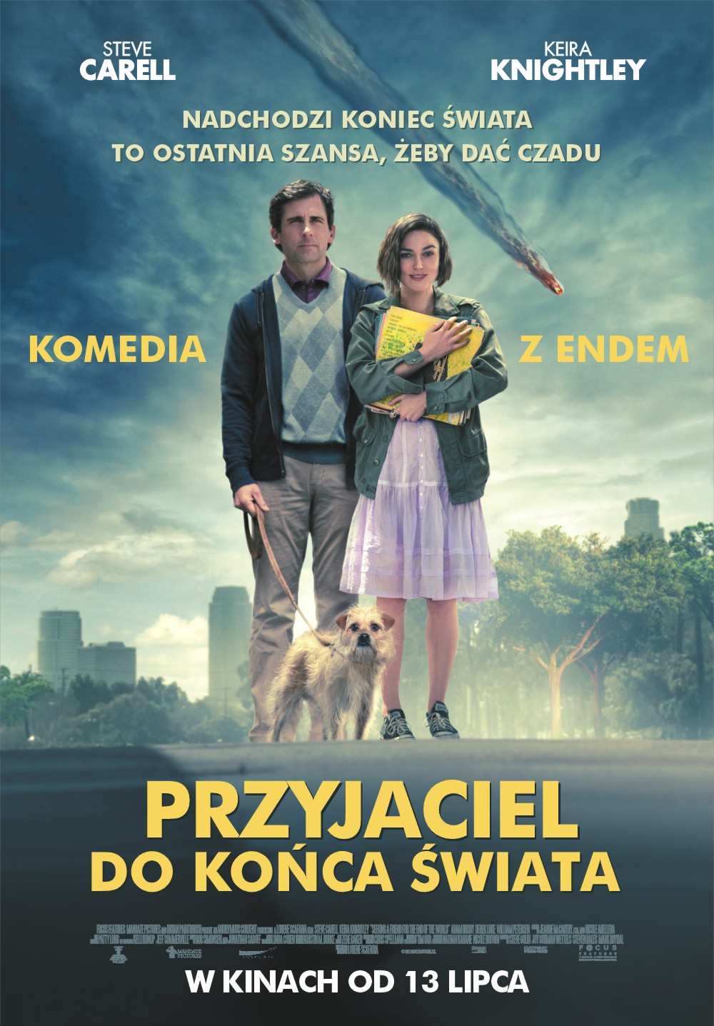 Polski plakat filmu 'Przyjaciel Do Końca Świata'