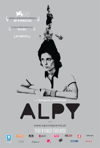 Przód ulotki filmu 'Alpy'
