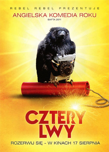 Przód ulotki filmu 'Cztery Lwy'