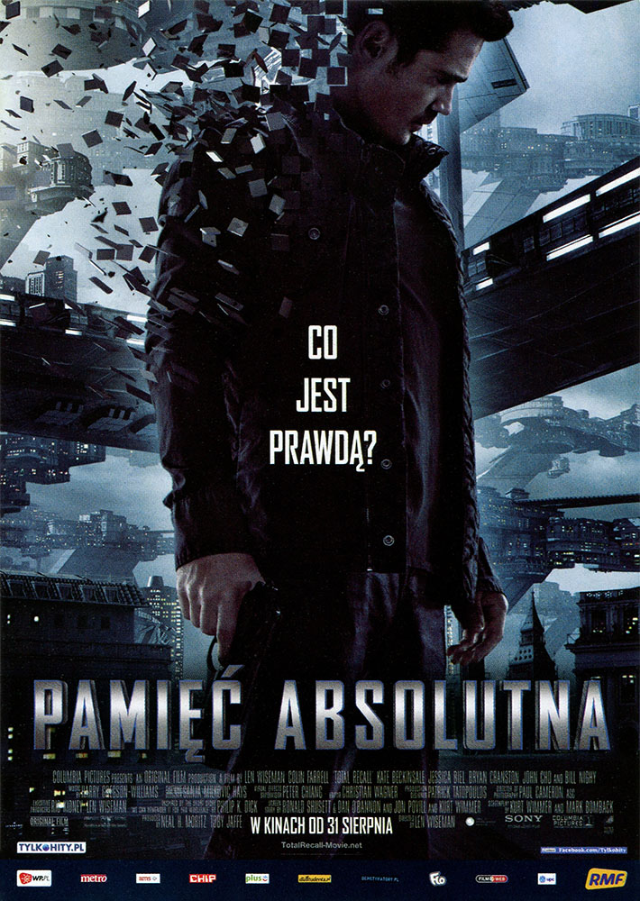 Ulotka filmu 'Pamięć Absolutna (przód)'
