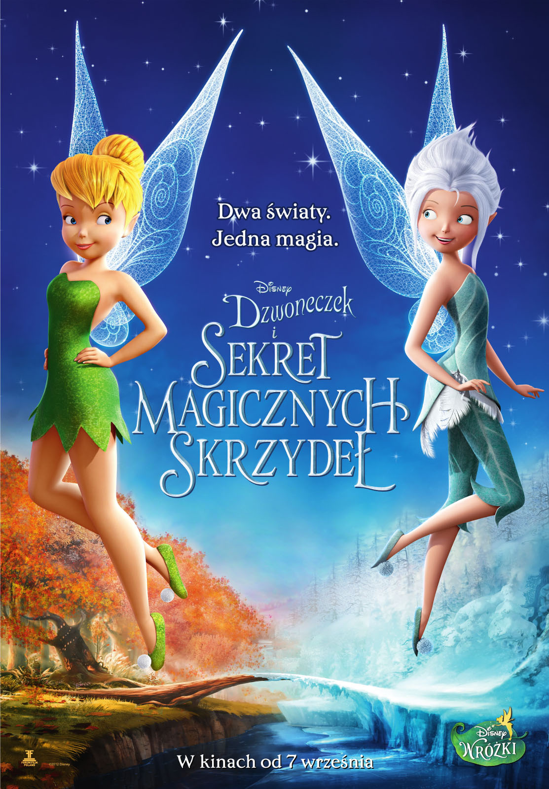 Polski plakat filmu 'Dzwoneczek i Sekret Magicznych Skrzydeł'