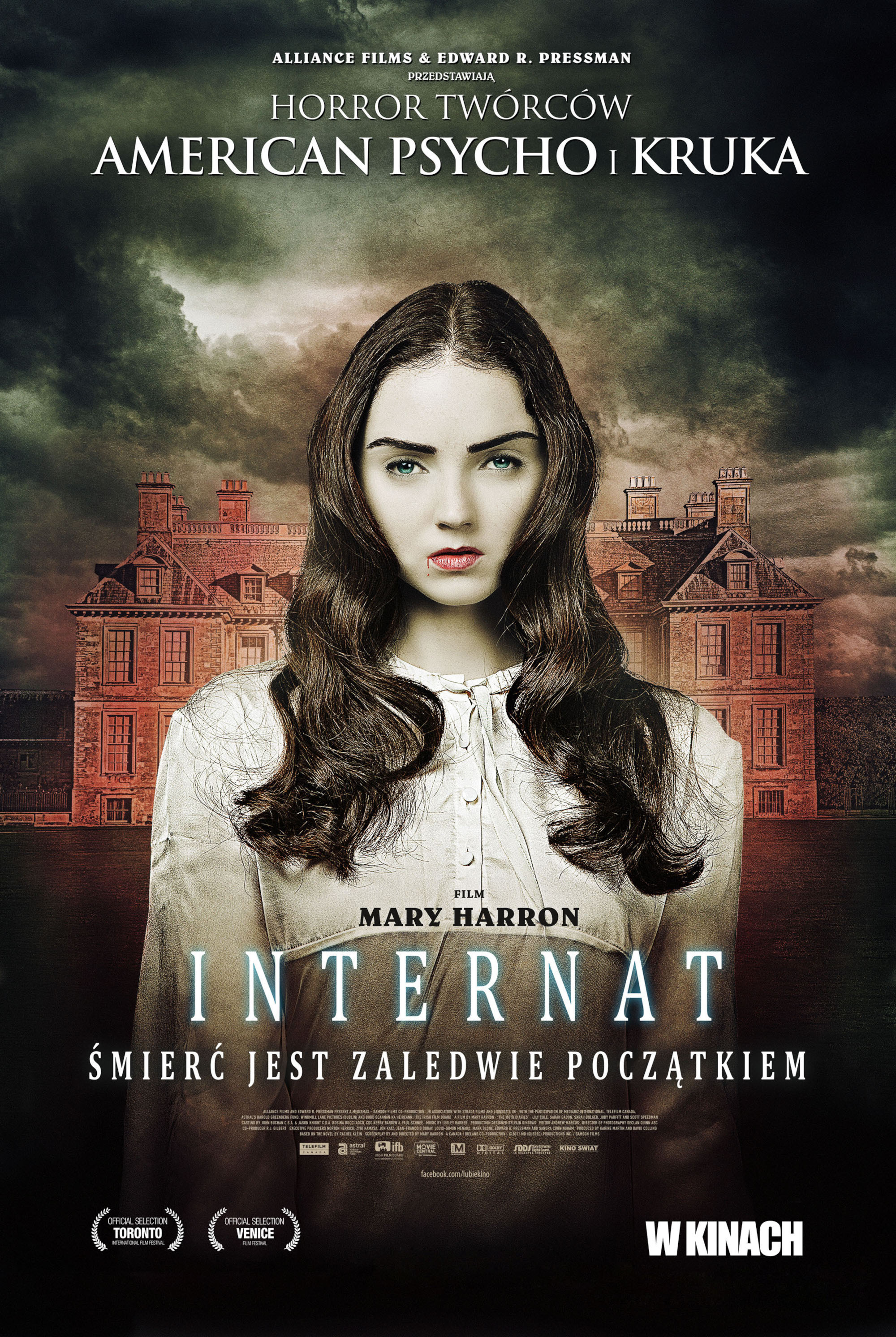 Polski plakat filmu 'Internat'