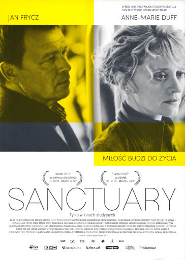 Przód ulotki filmu 'Sanctuary'