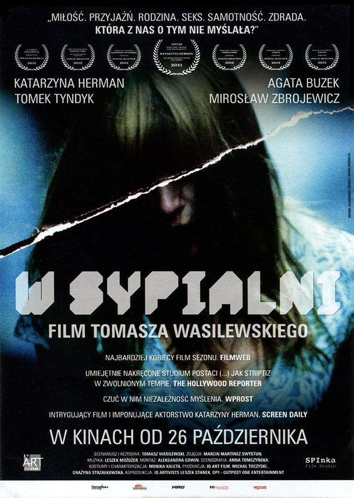 Ulotka filmu 'W Sypialni (przód)'