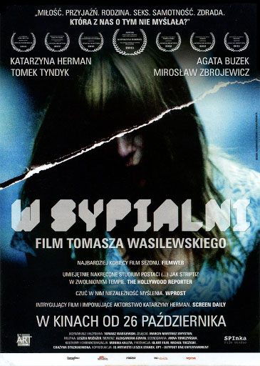 Przód ulotki filmu 'W Sypialni'