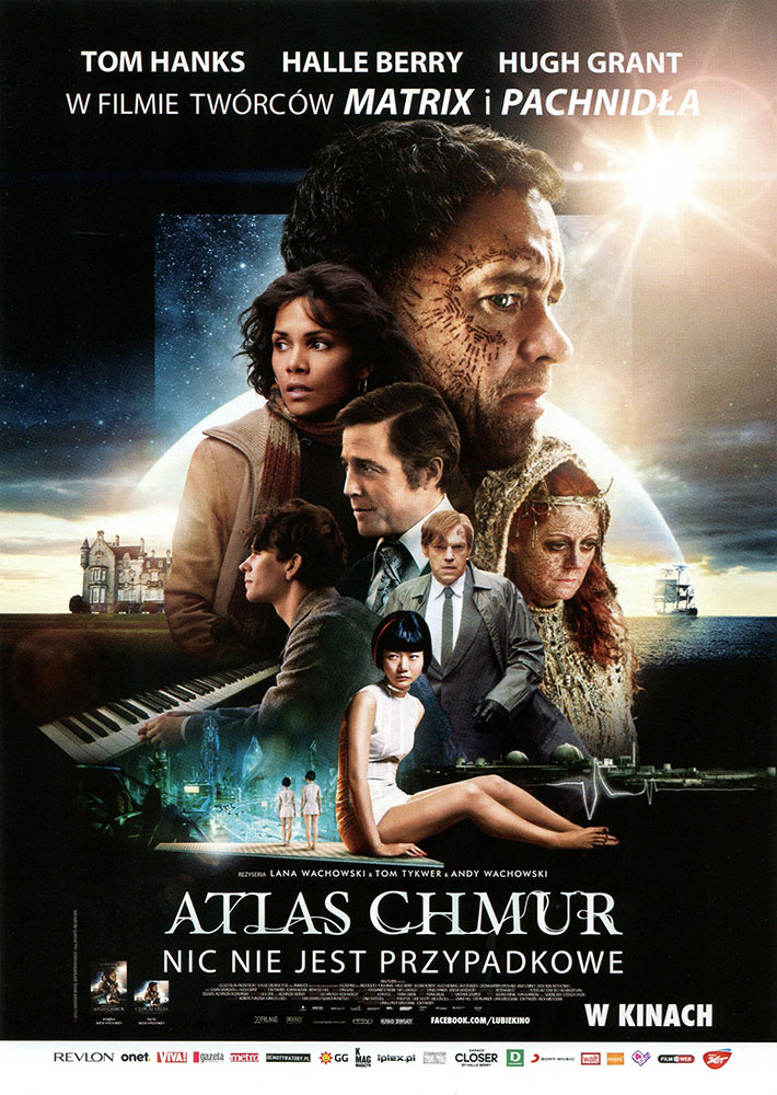 Ulotka filmu 'Atlas Chmur (przód)'