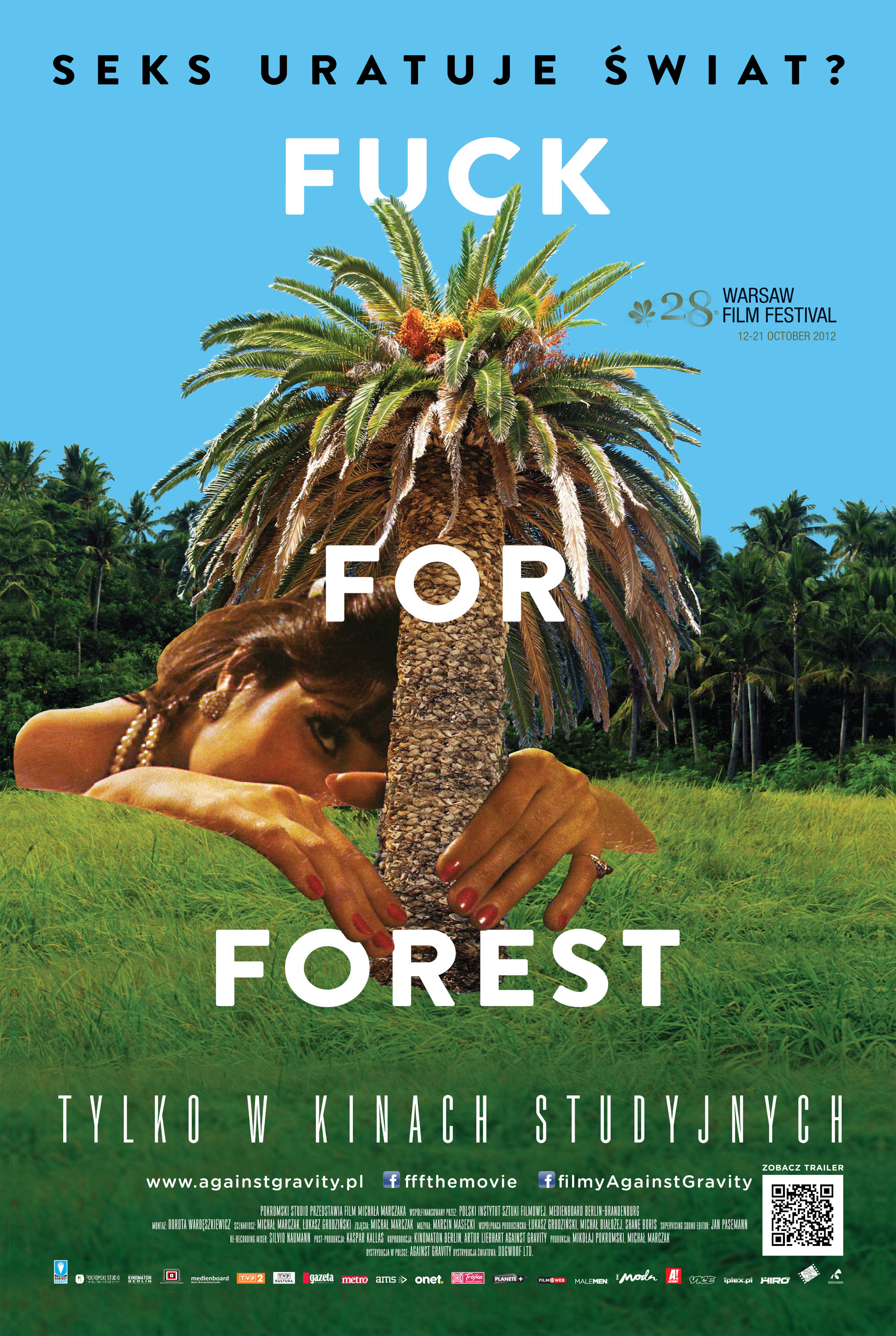 Polski plakat filmu 'Fuck For Forest'