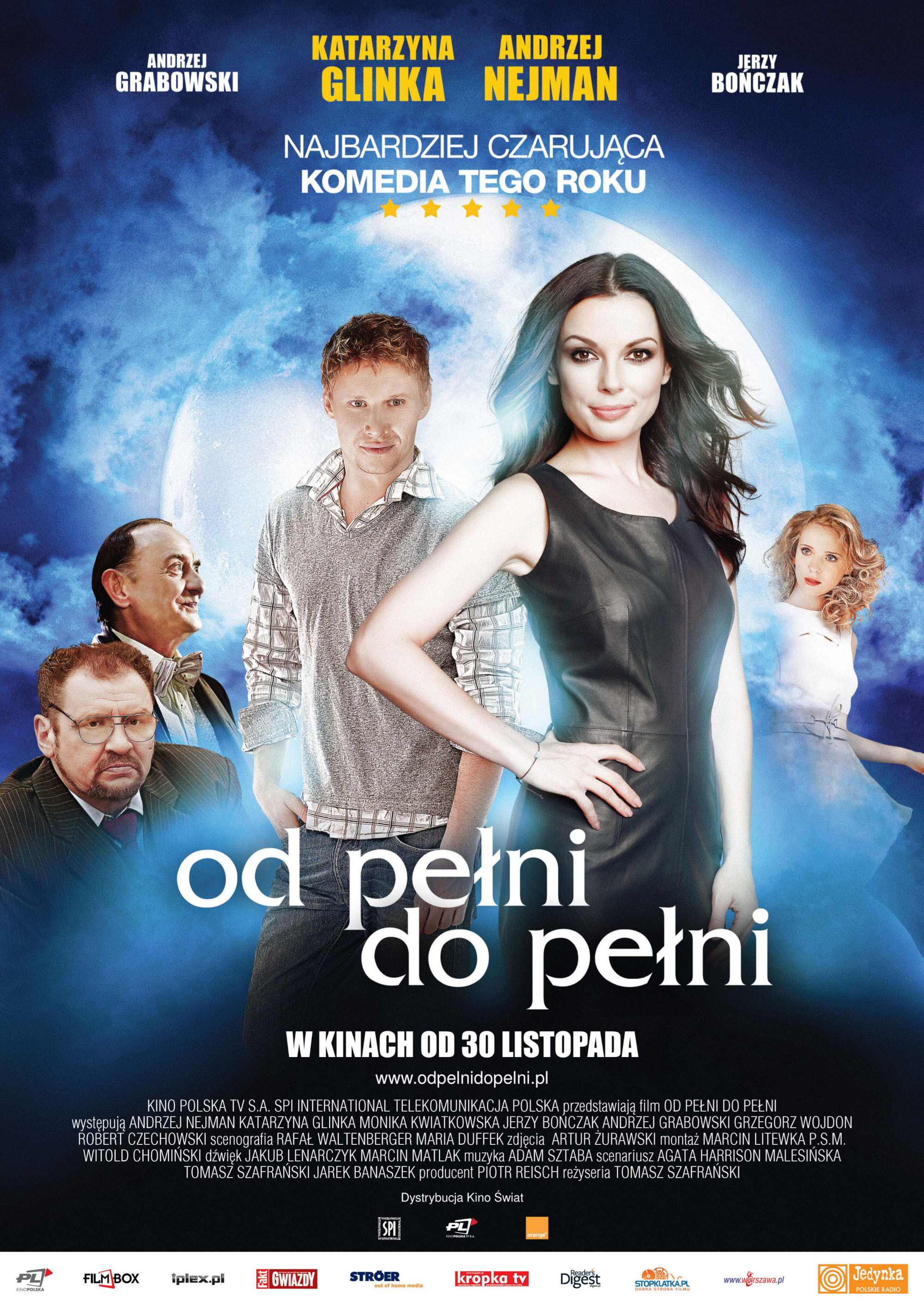 Polski plakat filmu 'Od Pełni Do Pełni'