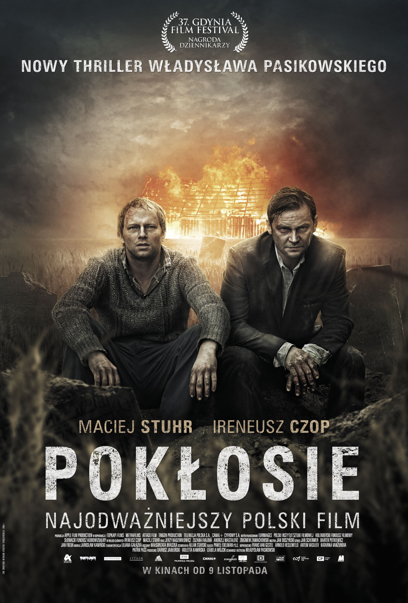 Polski plakat filmu 'Pokłosie'