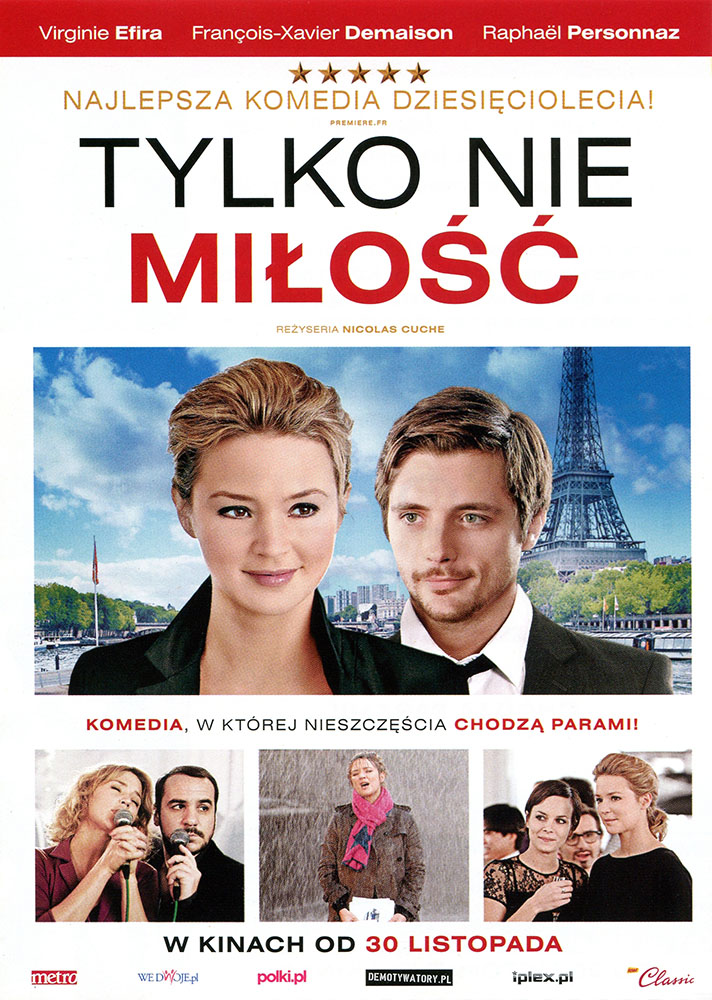 Ulotka filmu 'Tylko Nie Miłość (przód)'