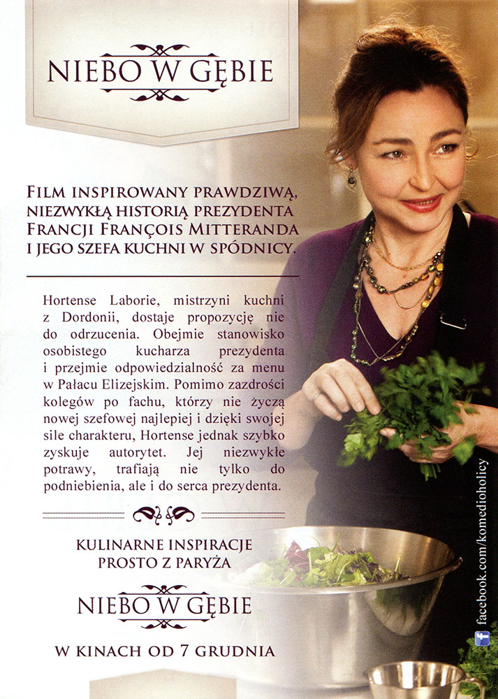 Ulotka filmu 'Niebo W Gębie (tył)'