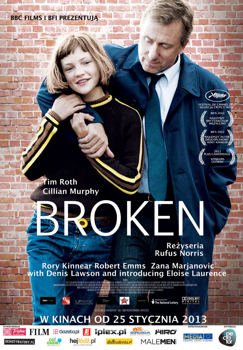 Polski plakat filmu 'Broken'