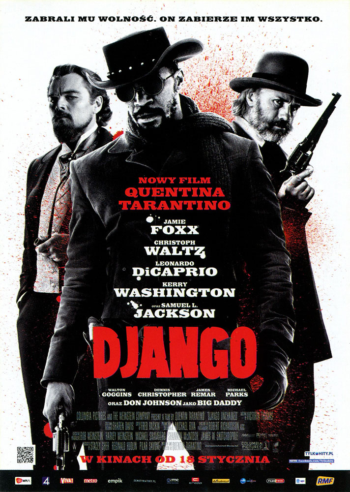 Ulotka filmu 'Django (przód)'