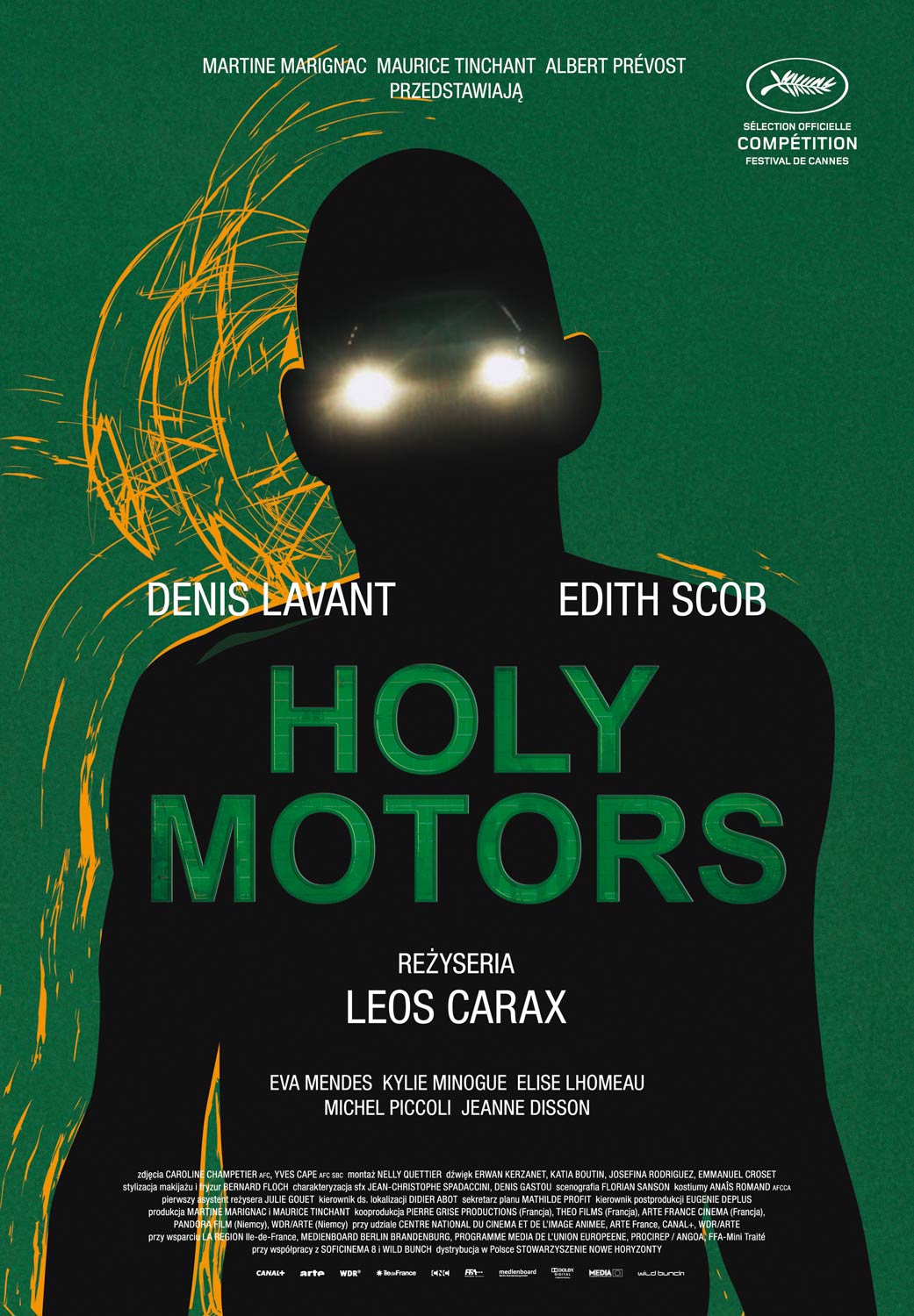 Polski plakat filmu 'Holy Motors'