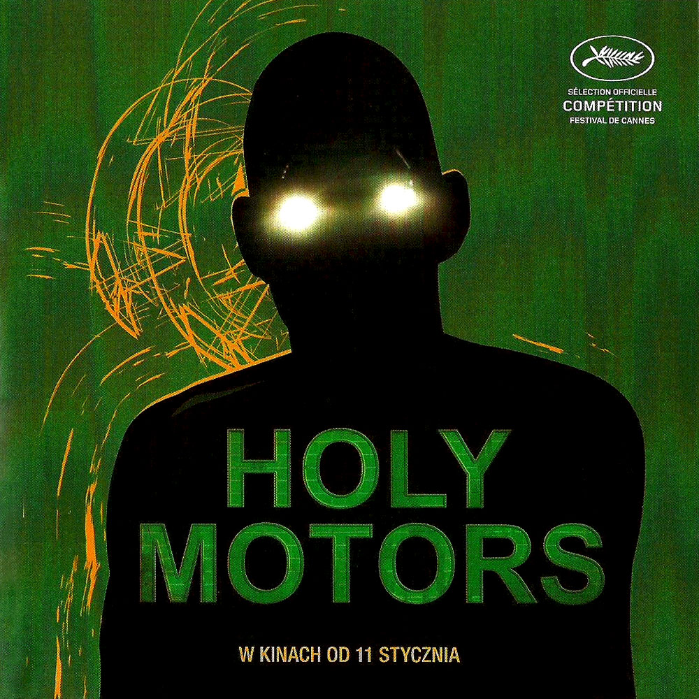 Ulotka filmu 'Holy Motors (przód)'