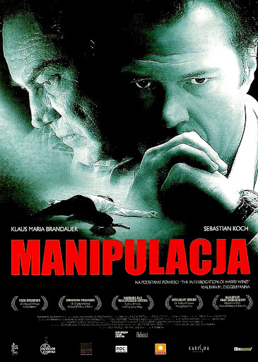 Przód ulotki filmu 'Manipulacja'