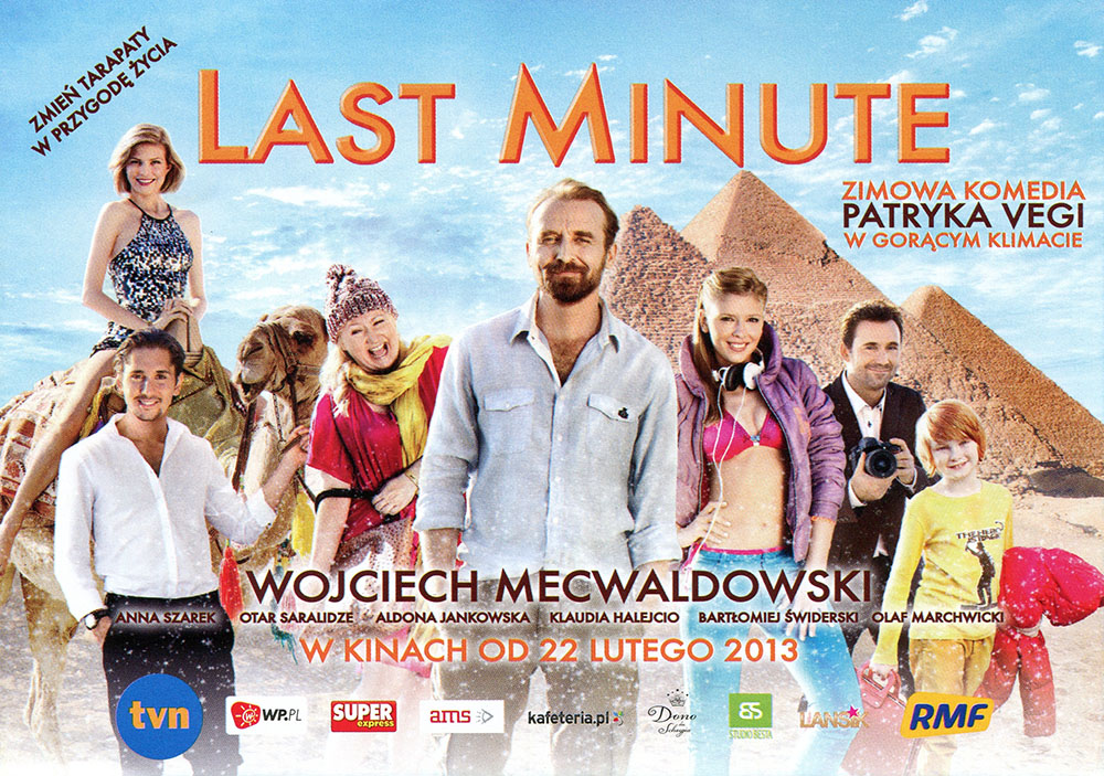 Ulotka filmu 'Last Minute (przód)'
