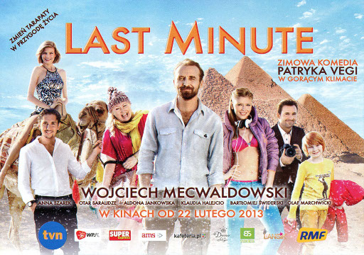 Przód ulotki filmu 'Last Minute'