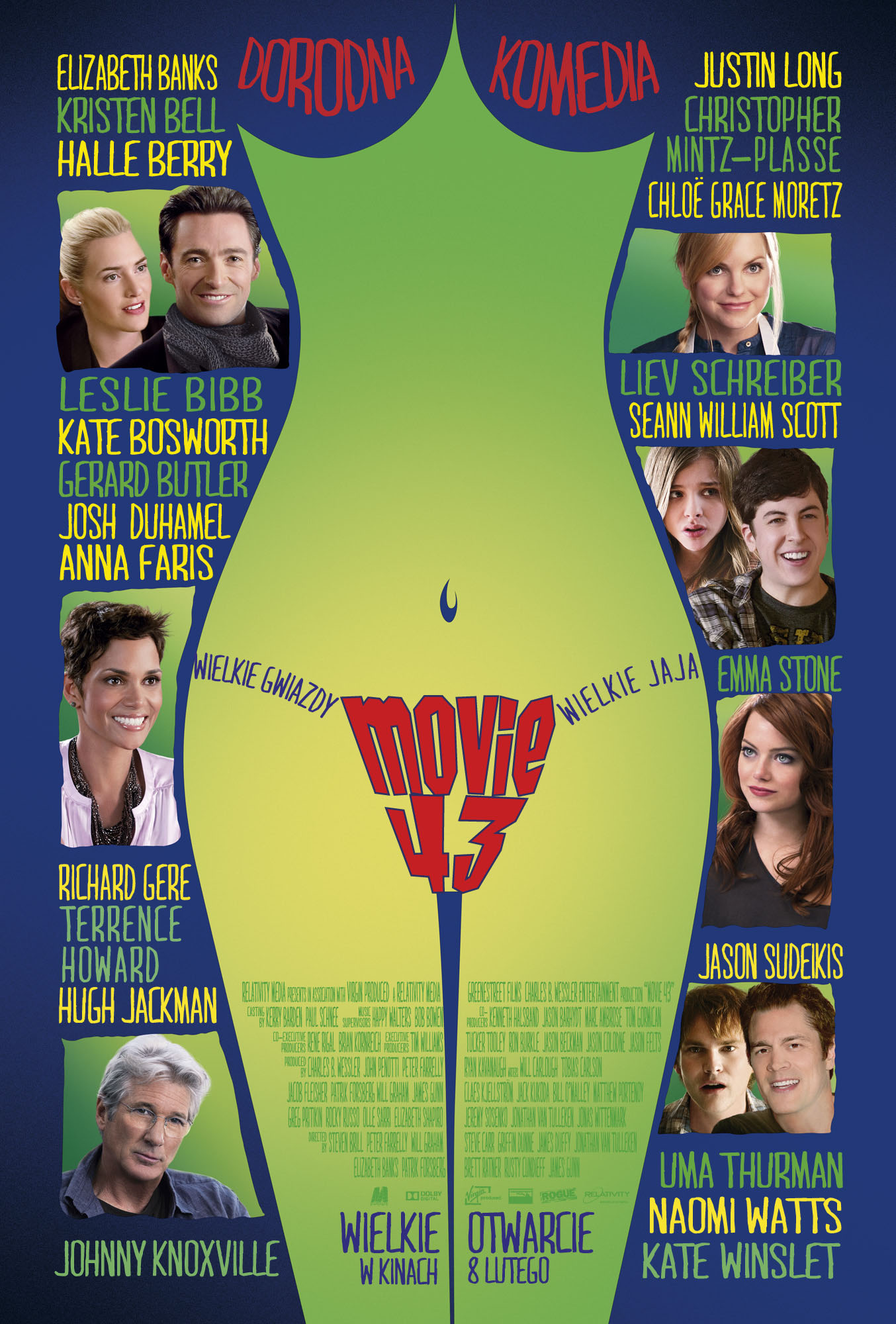 Polski plakat filmu 'Movie 43'