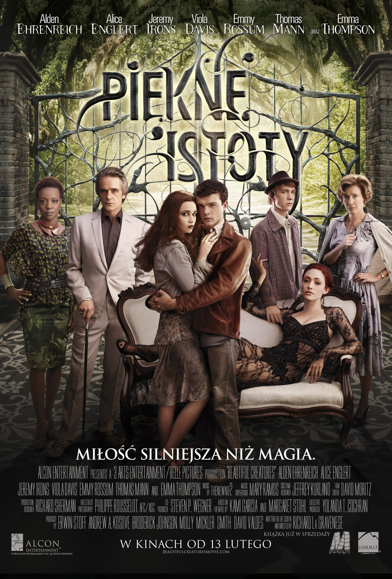 Polski plakat filmu 'Piękne Istoty'