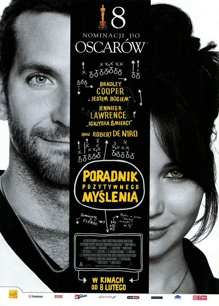Ulotka filmu 'Poradnik Pozytywnego Myślenia (przód)'
