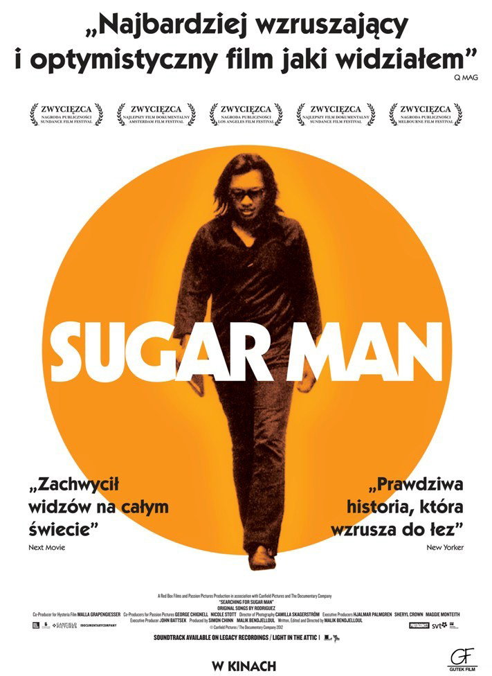 Polski plakat filmu 'Sugar Man'