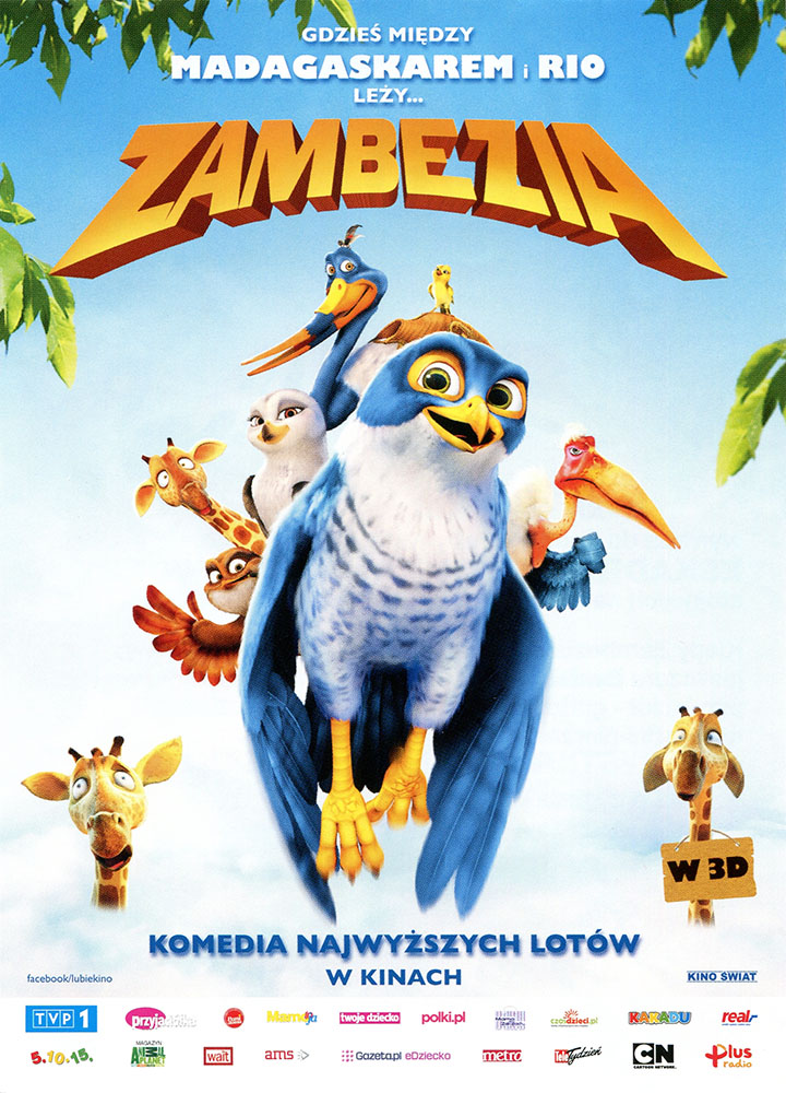 Ulotka filmu 'Zambezia (przód)'