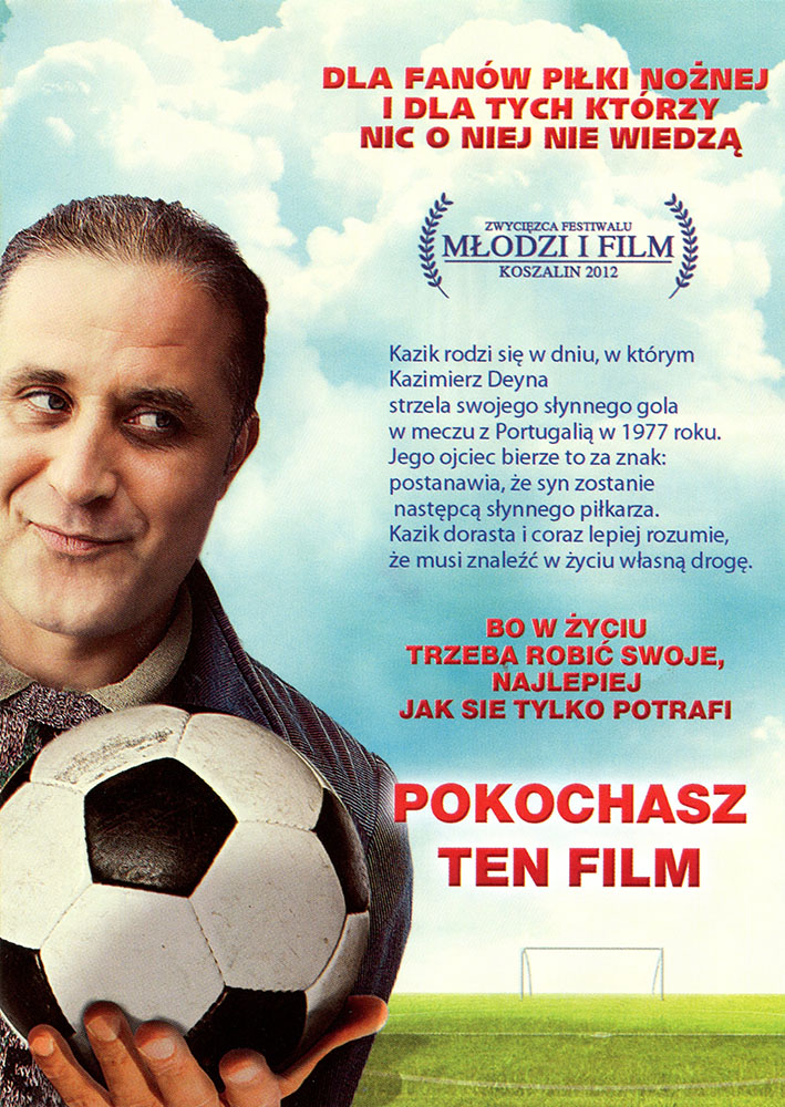 Ulotka filmu 'Być Jak Kazimierz Deyna (tył)'