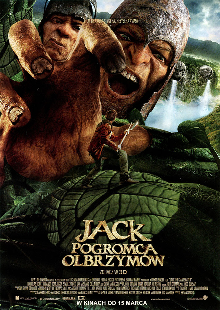 Ulotka filmu 'Jack Pogromca Olbrzymów (przód - wersja B)'