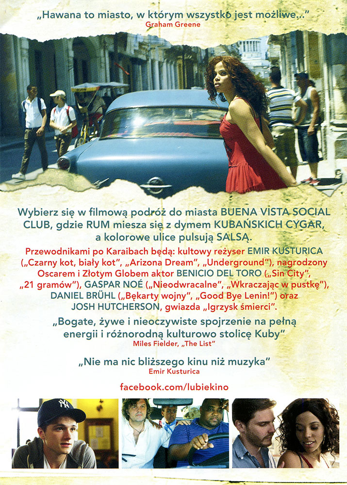 Ulotka filmu '7 Dni W Hawanie (tył)'