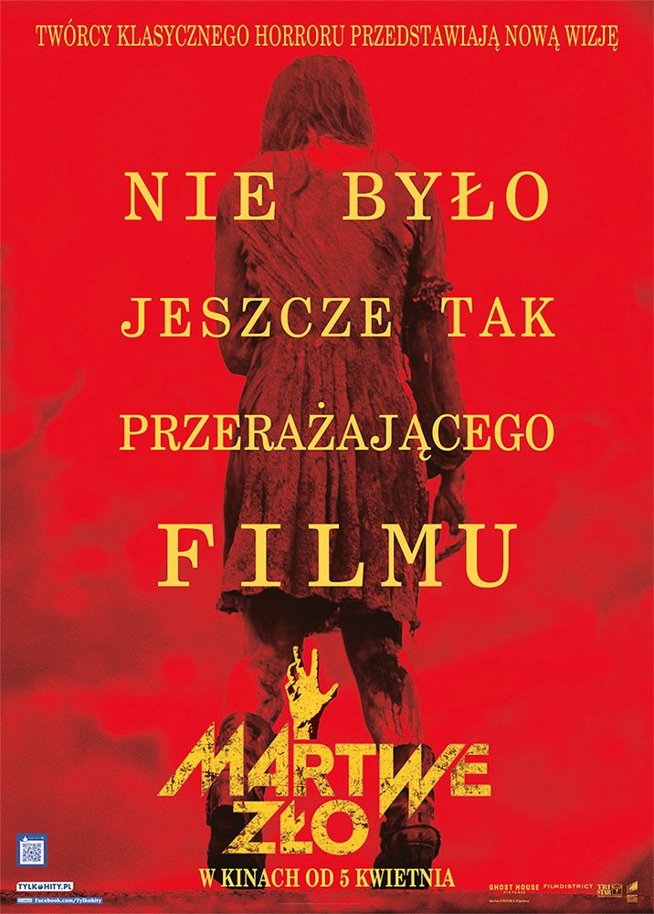 Polski plakat filmu 'Martwe Zło'