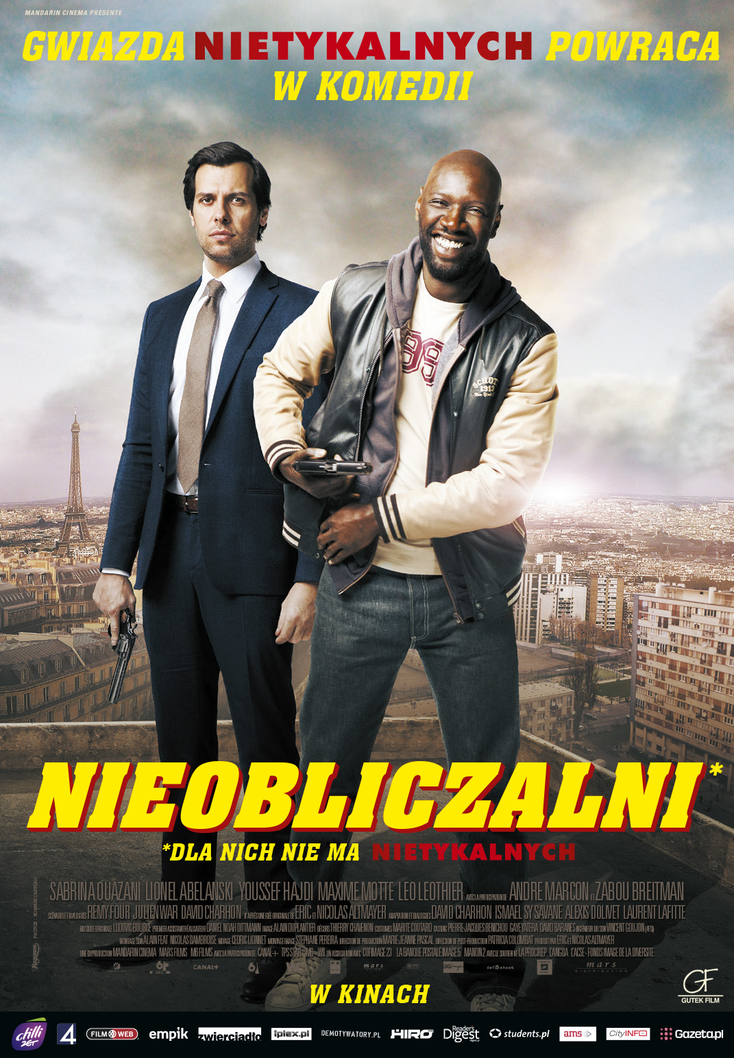 Polski plakat filmu 'Nieobliczalni'