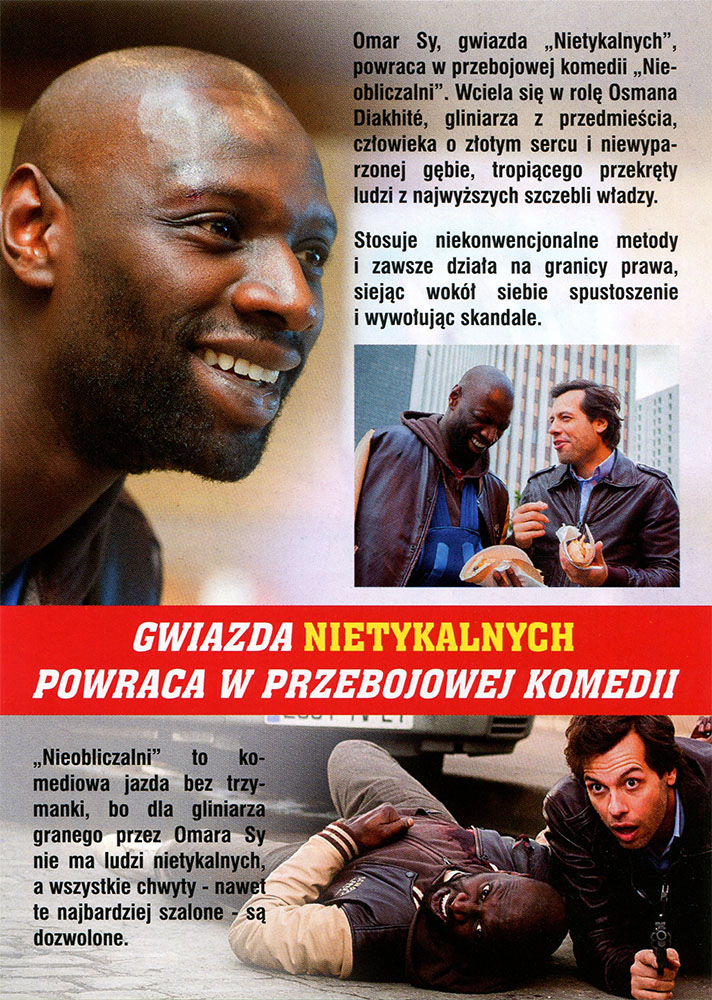 Ulotka filmu 'Nieobliczalni (tył)'