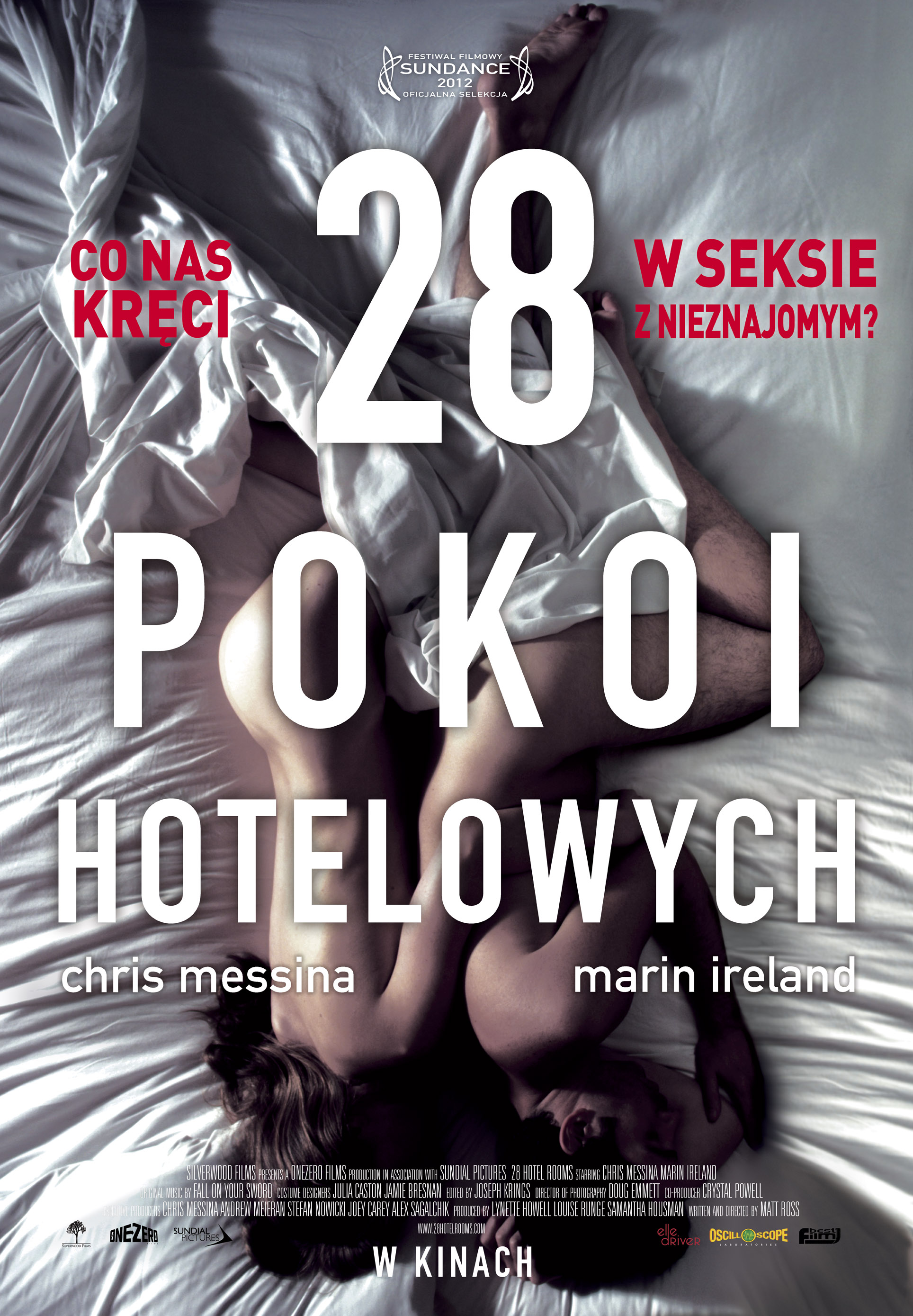 Polski plakat filmu '28 Pokoi Hotelowych'