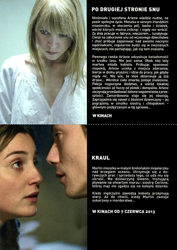 Ulotka filmu 'Po Drugiej Stronie Snu (tył)'