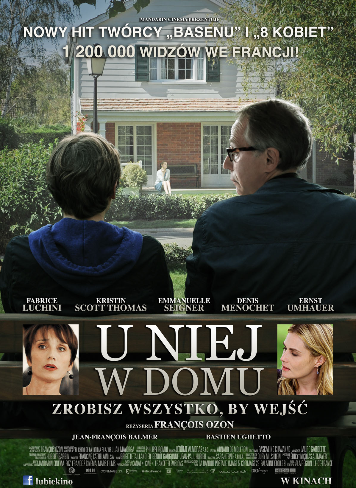 Polski plakat filmu 'U Niej W Domu'
